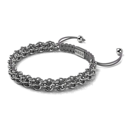Koala Links | Mini Kismet Armband | Grau x Silber