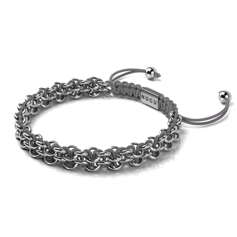 Koala Links | Mini Kismet Armband | Grau x Silber