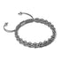 Koala Links | Mini Kismet Armband | Grau x Silber