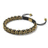 Löwenglieder | Mini-Kismet-Armband | Schwarz x Gold