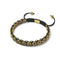Löwenglieder | Mini-Kismet-Armband | Schwarz x Gold