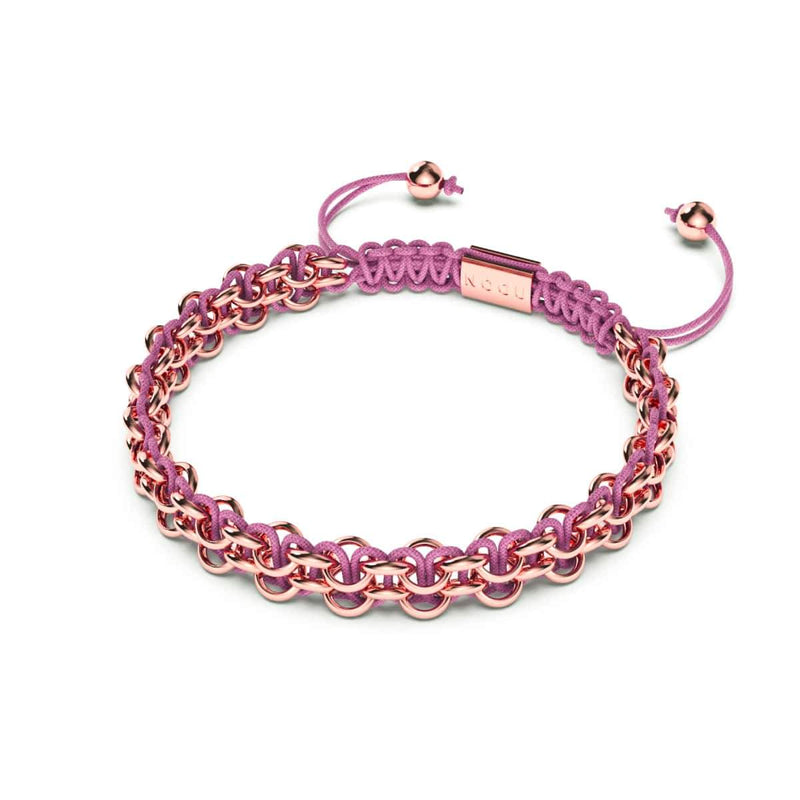 Monarchfalter-Glieder | Mini-Kismet-Armband | Rosa x Roségold