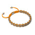 Orang-Utan-Glieder | Mini-Kismet-Armband | Orange x Silber