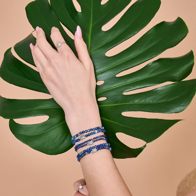 Lapis | Silber | Tortuga Edelsteinwickel