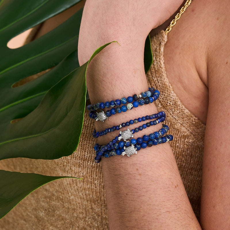 Seestein | Silber | Tortuga Edelsteinwickel