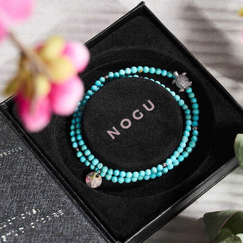 Türkis | Silber | Tortuga Edelstein Wrap