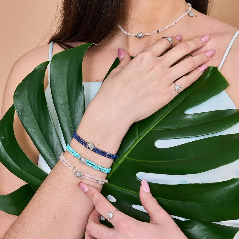 Türkis | Silber | Tortuga Edelstein Wrap