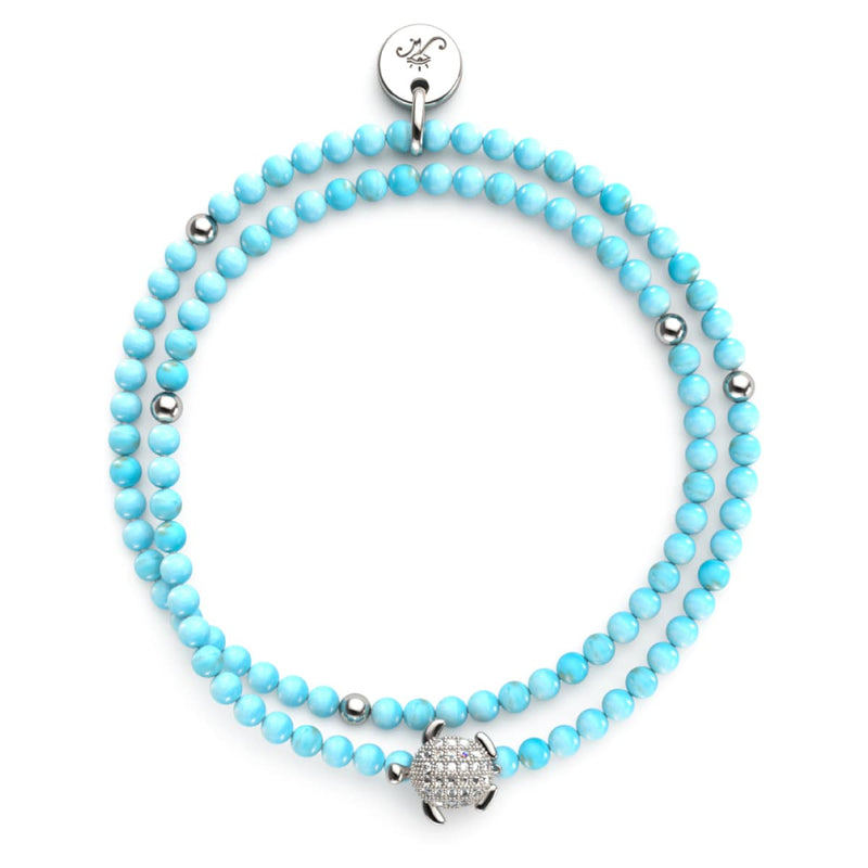 Türkis | Silber | Tortuga Edelstein Wrap