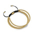 Dreifaltigkeit | Gold | Dreireihiges Armband