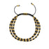 Trinity | Gold x Rotguss | Dreireihiges Armband
