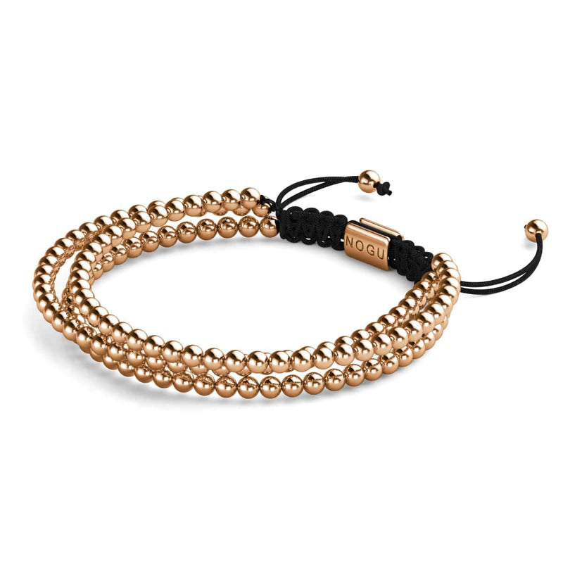 Dreifaltigkeit | Roségold | Dreireihiges Armband