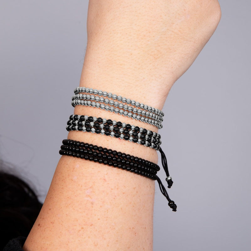 Dreifaltigkeit | Silber | Dreireihiges Armband