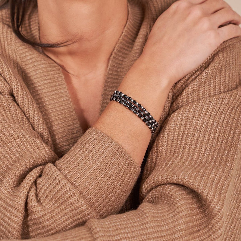 Dreifaltigkeit | Silber x Rotguss | Dreireihiges Armband