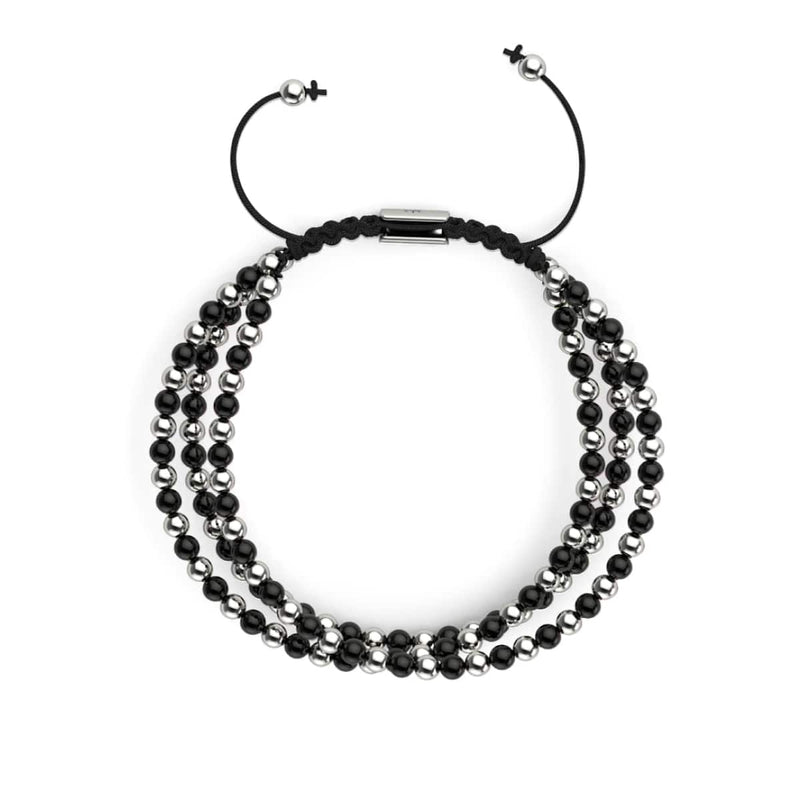 Dreifaltigkeit | Silber x Rotguss | Dreireihiges Armband