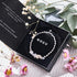 Morganit | Silber | Armband mit ungeschliffenem Edelstein