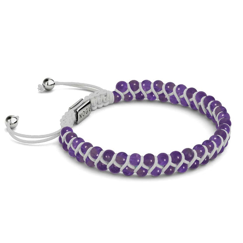 Amethyst | 925er Sterlingsilber | Vitalitätsarmband