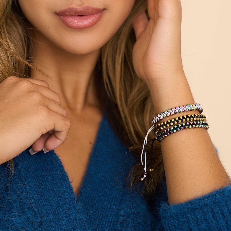 Gold | Schwarz | Mini Vitality Armband