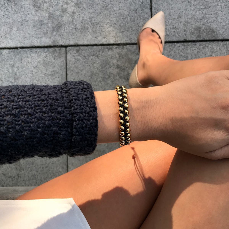 Gold | Schwarz | Vitalitätsarmband