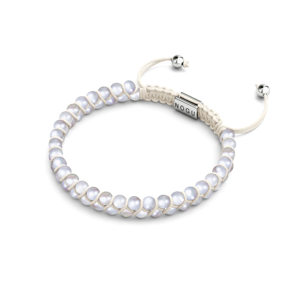 Natürliche Perle | 925er Sterlingsilber | Vitalitätsarmband