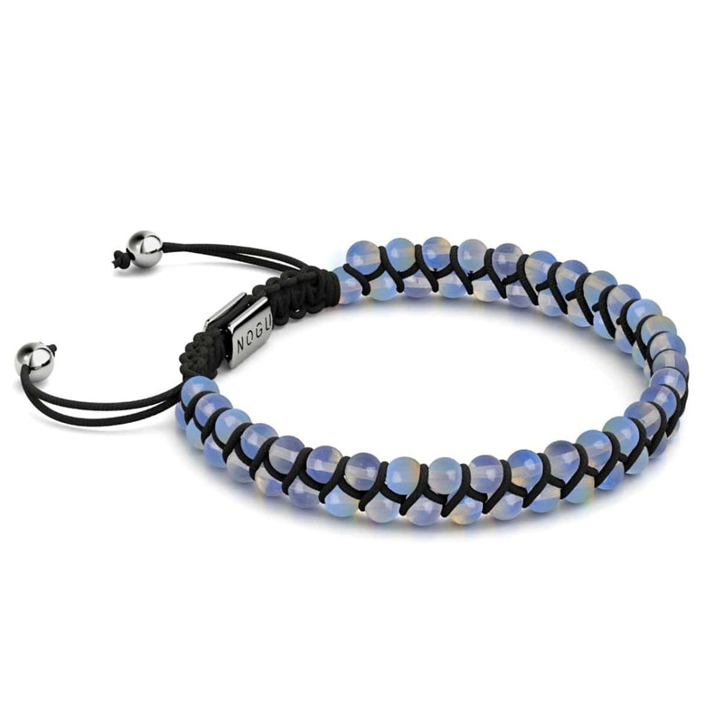 Opal-Mondstein | 925er Sterlingsilber | Vitalitätsarmband