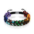 Regenbogen-Chakra | 7-Edelstein-Armband