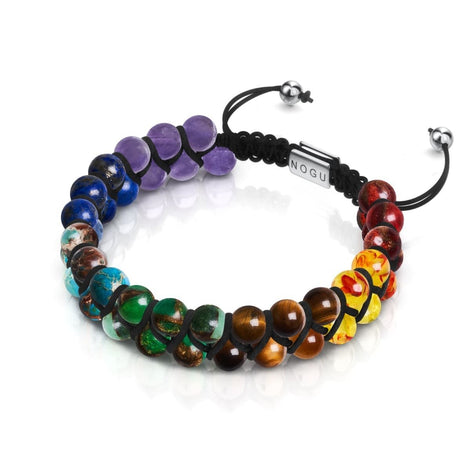 Regenbogen-Chakra | 7-Edelstein-Armband