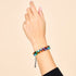 Regenbogenchakra | 7 Edelstein Geom Armband | Einhorn Silber