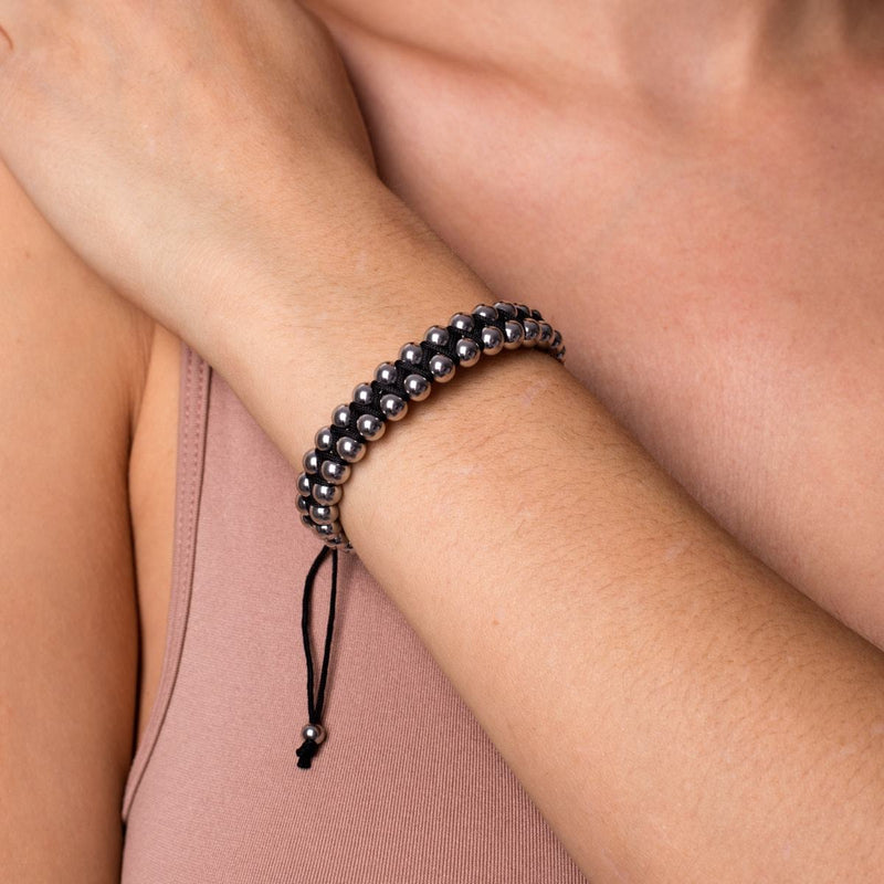 Silber | Schwarz | Vitalitätsarmband