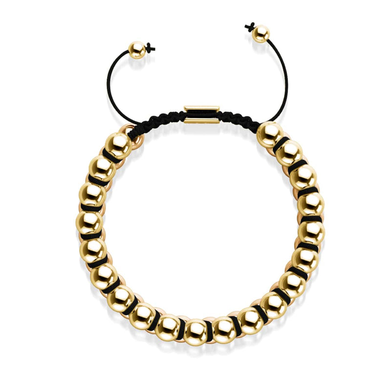 Zweifarbiges Gold | Schwarz | Vitalitätsarmband