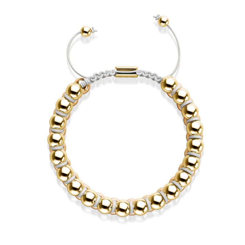 Zweifarbiges Gold | Weiß | Vitalitätsarmband