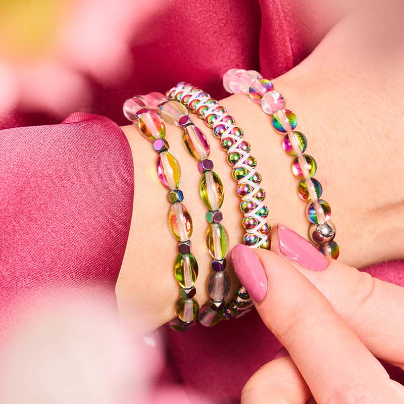 Einhorn Silber | Weiß | Mini Vitality Armband