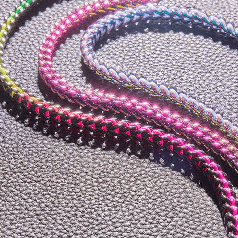 Spectrum x Gunmetal | Gaia Weizenkette | Choker Halskette