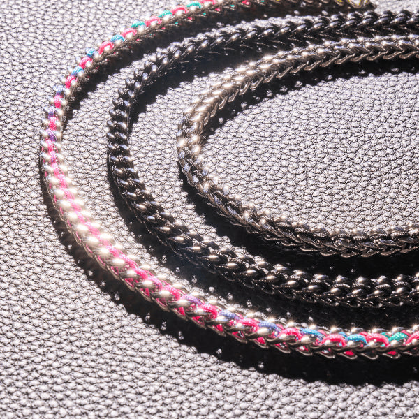 Spectrum x Silber | Gaia Weizenkette | Choker Halskette