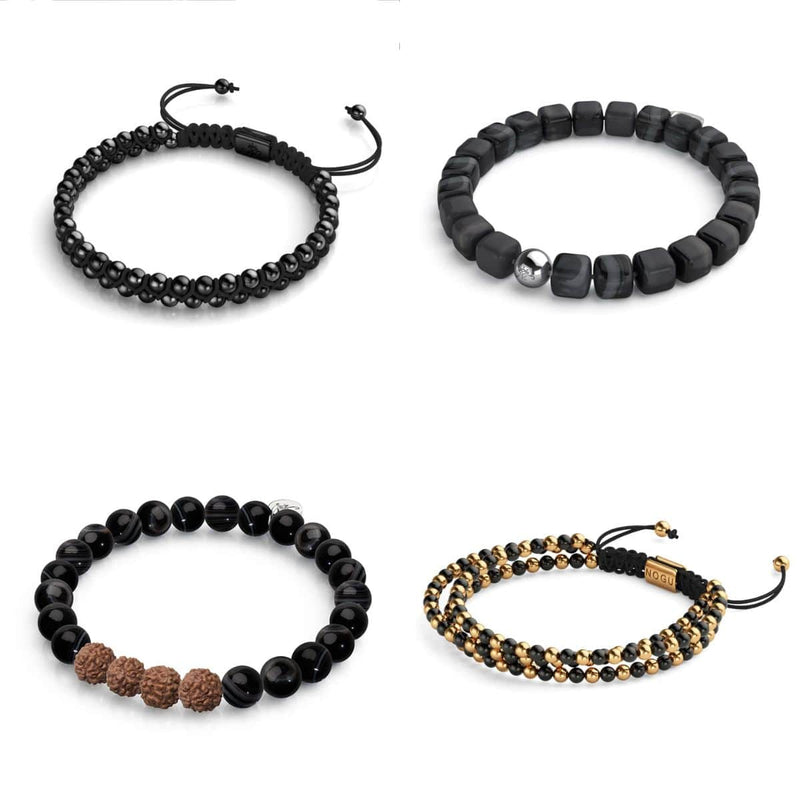 Alles in Schwarz | 4-teiliges Geschenkset