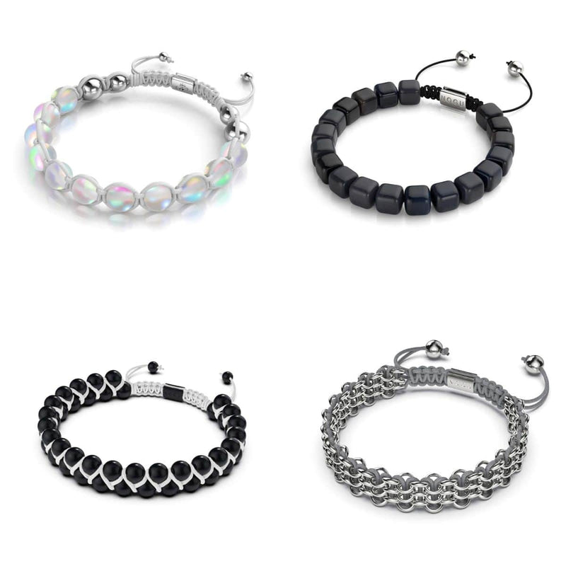 Schwarz und Weiß | 4-teiliges Geschenkset