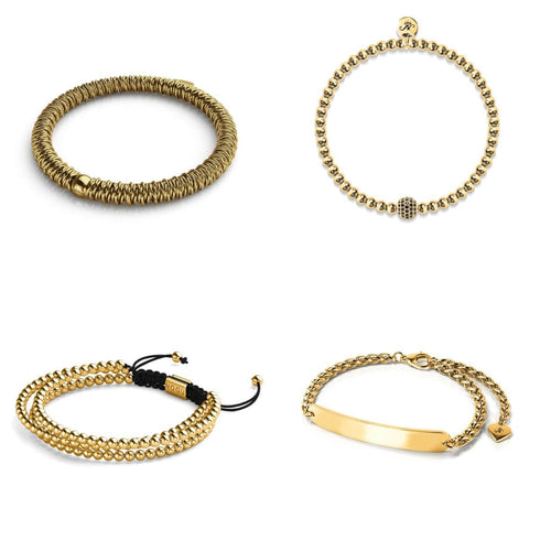 Herz aus Gold | 4-teiliges Geschenkset