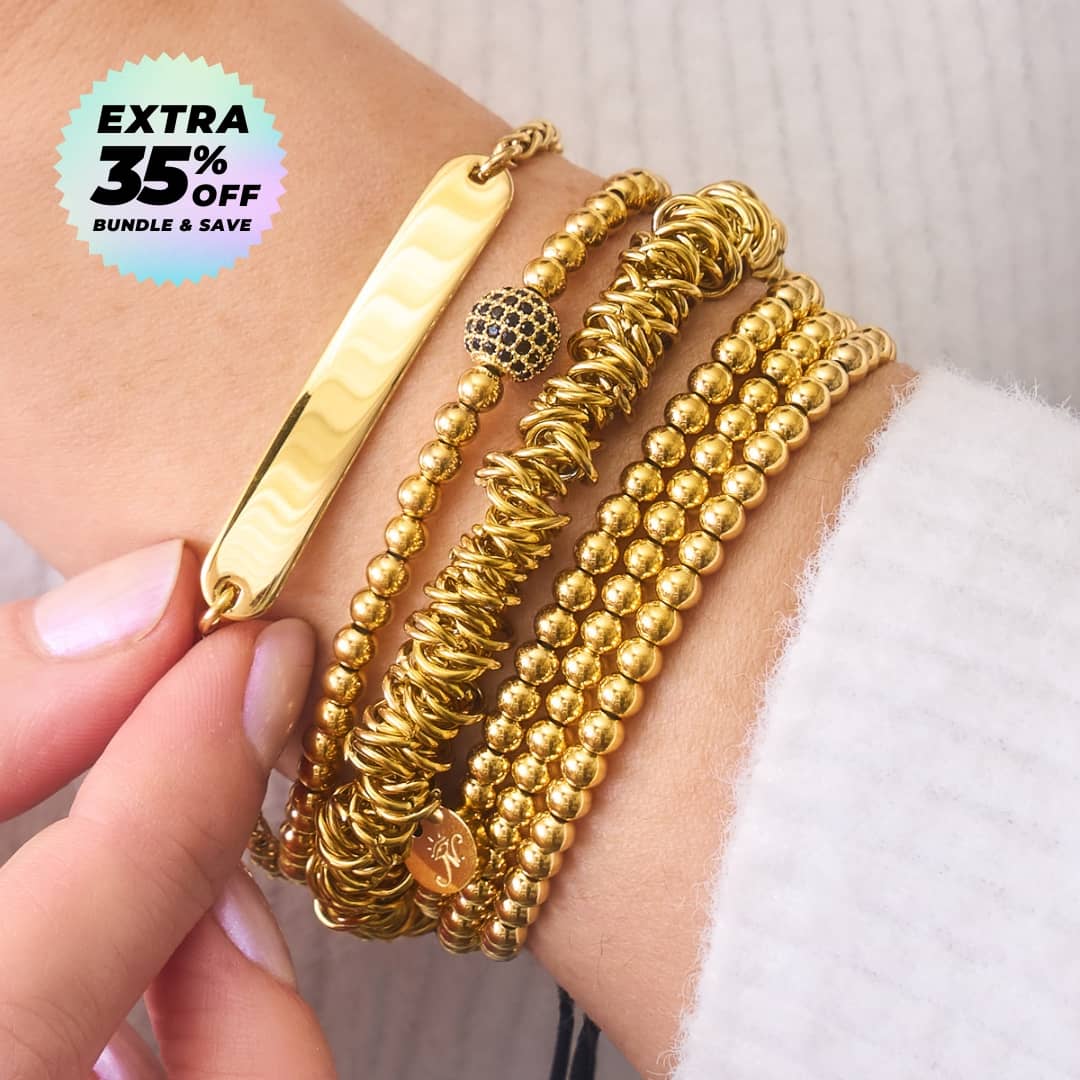 Herz aus Gold | 4-teiliges Geschenkset