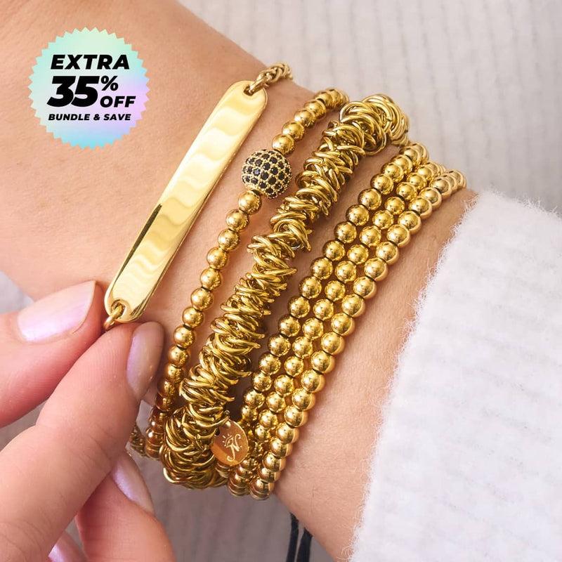 Herz aus Gold | 4-teiliges Geschenkset