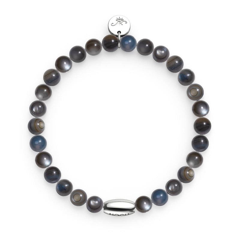 Ägäischer Sturm x Silber | Abalone-Armband