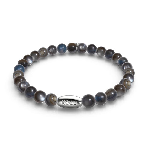 Ägäischer Sturm x Silber | Abalone-Armband