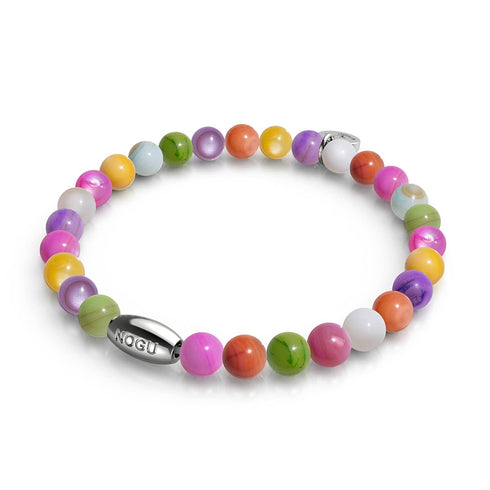 Piñata Konfetti x Silber | Abalone Armband