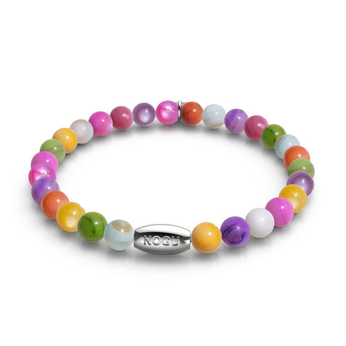 Piñata Konfetti x Silber | Abalone Armband