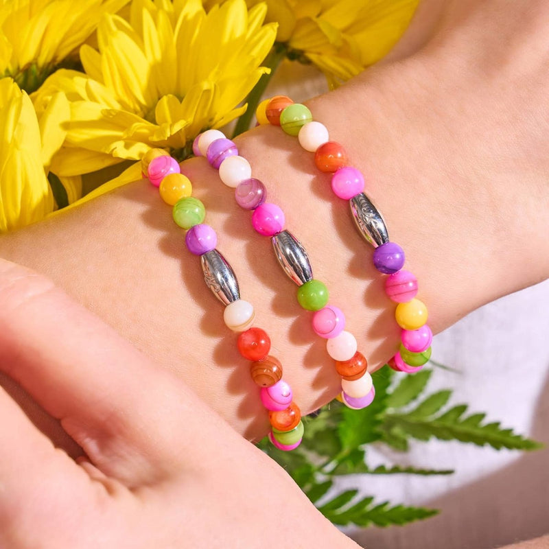 Piñata Konfetti x Silber | Abalone Armband