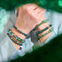 Viridian Kelp x Silber | Abalone Armband