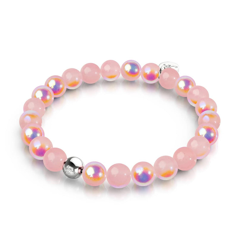 Drachenfrucht | 925er Sterlingsilber | Blasenglasarmband