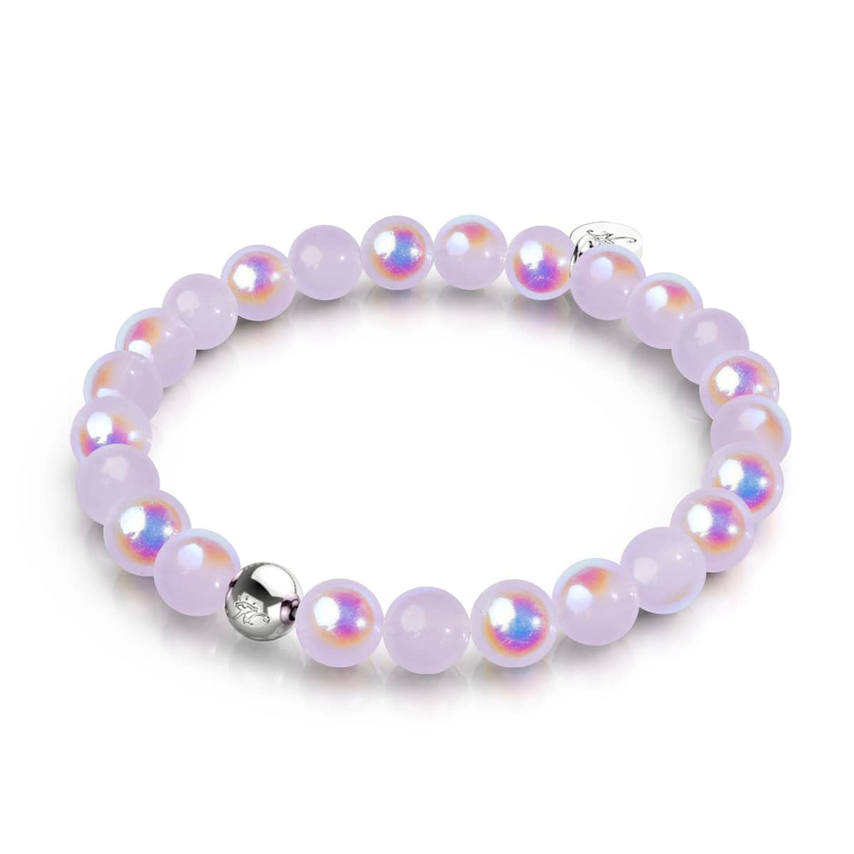 Stachelbeere | 925 Sterling Silber | Blasenglas Armband