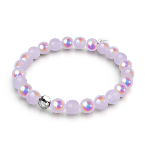 Stachelbeere | 925 Sterling Silber | Blasenglas Armband