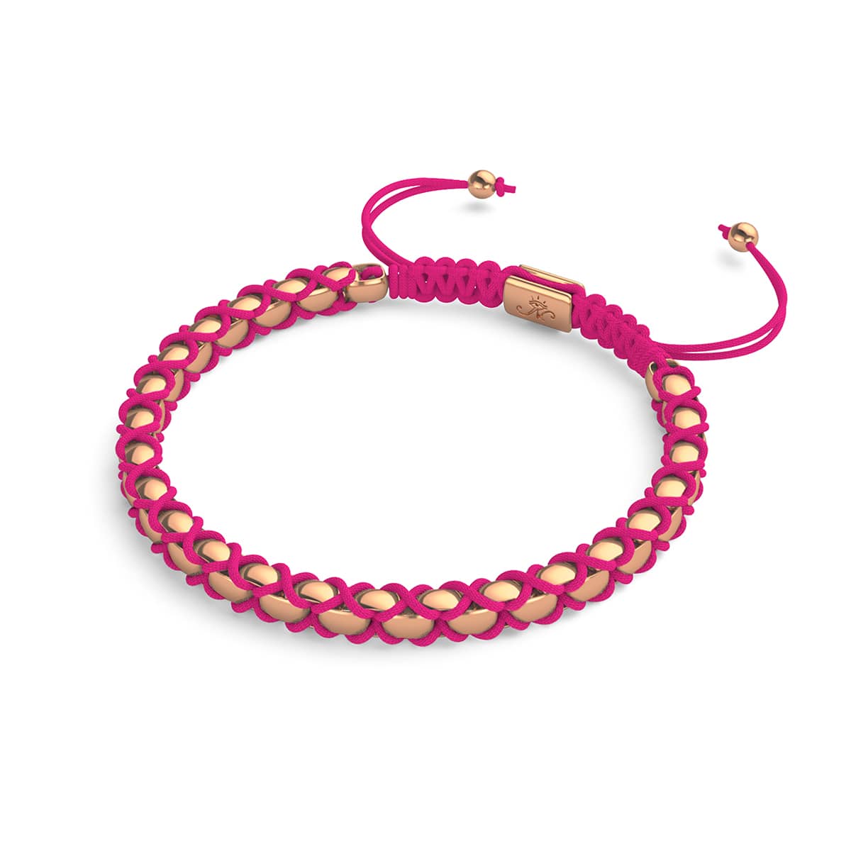 Magenta x Roségold | Catena Gliederarmband