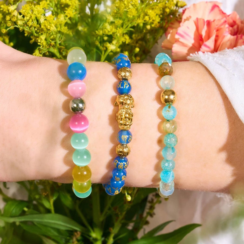 Cheshire Forest | 925 Sterling Silber | Cheshire Glasarmband