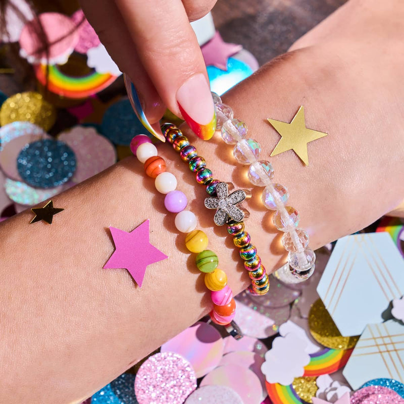 Flower Power | Einhorn Silber | Kristall Charm Armband